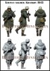 画像1: エボリューション[EM-35205]1/35 WWII  ドイツ陸軍兵士 鹵獲武器を愛用する歩兵 ハリコフ冬1943 (1)