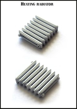 画像2: エボリューション[EMA-35004]1/35　暖房用放熱器