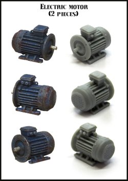 画像2: エボリューション[EMA-35012]1/35　出力用電気モーター（2個セット)