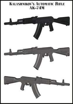 画像2: エボリューション[EMA-35020]1/35　現用ロシア AK-74M(2個入)