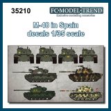 FC★MODEL[FC35210]1/35 アメリカ　M48パットンデカール（スペイン軍仕様）