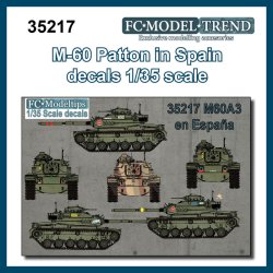 画像1: FC★MODEL[FC35217]1/35 アメリカ　M60パットンデカール（スペイン軍仕様）