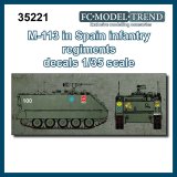 FC★MODEL[FC35221]1/35 アメリカ　M113デカール（スペイン軍仕様）