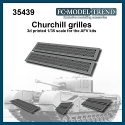 画像1: FC★MODEL[FC35439]1/35 チャーチル用グリルセット