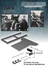 FC★MODEL[FC35476]1/35 WWII独軍対空機銃車載用フレーム