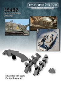 FC★MODEL[FC35482]1/35 Ｍ48パットン用スモークディスチャージセット