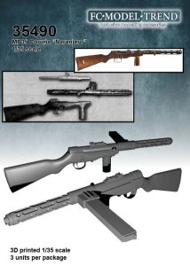 画像1: FC★MODEL[FC35490]1/35 WWII独軍 EMP35短機関銃セット (1)