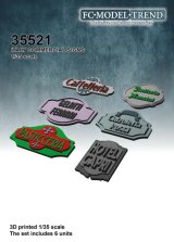 FC★MODEL[FC35521]1/35 イタリア商業標識