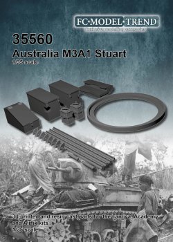 画像1: FC★MODEL[FC35560]1/35 M3A1スチュアート用改造セット