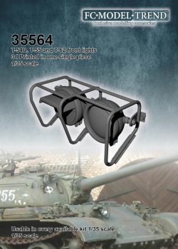 画像1: FC★MODEL[FC35564]1/35 T54A/T55/T62フロントライトセット