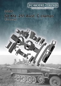 FC★MODEL[FC35592]1/35 Sd.Kfz251C型ハーフトラック用クランプセット