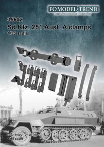 画像1: FC★MODEL[FC35602]1/35 Sd.Kfz. 251 Ausf. A用ツールクランプセット (1)