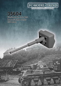 画像1: FC★MODEL[FC35604]1/35 ルノーR35用砲身セット