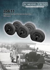 FC★MODEL[FC35611]1/35　Sd.Kfz.1用タイヤセット（ICM用）