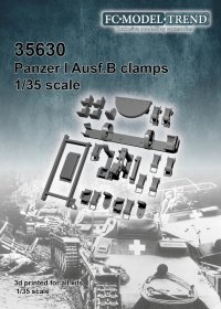 FC★MODEL[FC35630]1/35 I号戦車B型用ツールクランプセット