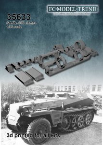 画像1: FC★MODEL[FC35633]1/35 Sd.Kfz. 250用ツールクランプセット (1)