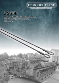 FC★MODEL[FC35650]1/35 現用ドイツ連邦軍AFV用牽引ケーブルセット