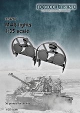 FC★MODEL[FC35697]1/35 M-48パットン用ライトセット