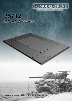 画像1: FC★MODEL[FC35712]1/35 M10A1用リアパネル