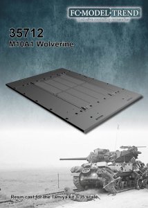 画像1: FC★MODEL[FC35712]1/35 M10A1用リアパネル (1)