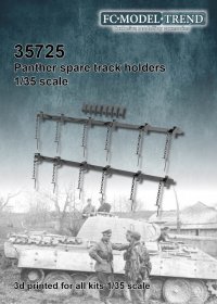 FC★MODEL[FC35725]1/35 パンター/ヤークトパンター用　予備履帯ラックセット