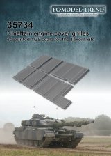 FC★MODEL[FC35734]1/35 チーフテン用メッシュグリルセット