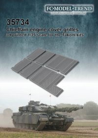 FC★MODEL[FC35734]1/35 チーフテン用メッシュグリルセット