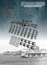 FC★MODEL[FC35744]1/35 M4シャーマン用ツールクランプセット
