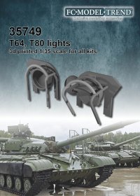 FC★MODEL[FC35749]1/35　T64・T80ライトセット