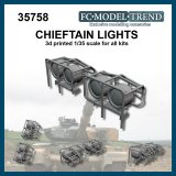 FC★MODEL[FC35758]1/35 チーフテン用ライトセット