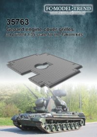 FC★MODEL[FC35763]1/35 ゲパルト用エンジンカバーグリルセット