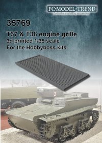 FC★MODEL[FC35769]1/35 T37＆T38エンジングリルセット（ホビーボス用）