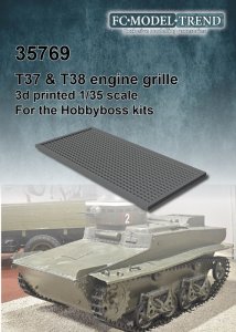 画像1: FC★MODEL[FC35769]1/35 T37＆T38エンジングリルセット（ホビーボス用） (1)