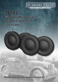 FC★MODEL[FC35782]1/35 フィアット508ＣＭ用タイヤセット（イタレリ用）
