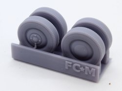 画像2: FC★MODEL[FC35782]1/35 フィアット508ＣＭ用タイヤセット（イタレリ用）