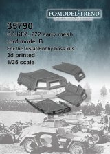 FC★MODEL[FC35790]1/35 Sd.Kfz. 222初期型用メッシュルーフセットタイプB（トライスター・ホビーボス用）