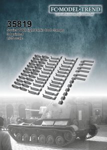 画像1: FC★MODEL[FC35819]1/35 WWIIソビエト軽戦車用ツールクランプセット (1)