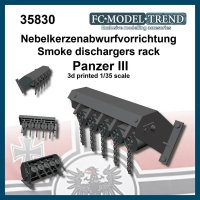FC★MODEL[FC35830]1/35 III号戦車用スモークキャンドルランチャーセット