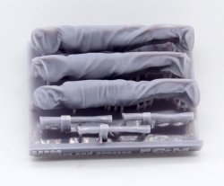 画像3: FC★MODEL[FC35908]1/35 遺体と十字架セット