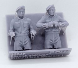 画像2: FC★MODEL[FC35947]1/35 スペイン軍タンククルーセット1