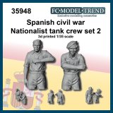 FC★MODEL[FC35948]1/35 スペイン軍タンククルーセット2