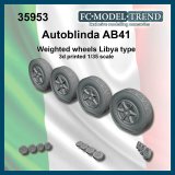 FC★MODEL[FC35953]1/35 アウトブリンダ　AB41用ホイールセット