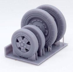 画像2: FC★MODEL[FC35955]1/35 M-30 ホイッツァー＆リンバー用ホイールセット（ホビーボス用）