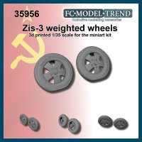 FC★MODEL[FC35956]1/35 Zis-３用ホイールセット（ミニアート用）