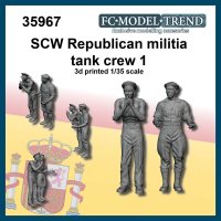 FC★MODEL[FC35967]1/35 チェチェン紛争タンククルーセット１