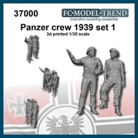 FC★MODEL[FC37000]1/35 WWII ドイツ 戦車兵(1939)セット＃1(2体入)
