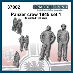 画像1: FC★MODEL[FC37002]1/35 WWII ドイツ 戦車兵(1945)セット＃1(2体入)