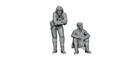 画像3: FC★MODEL[FC37007]1/35 WWII 露/ソビエト 戦車兵セット＃2(2体入)