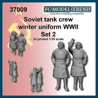 FC★MODEL[FC37009]1/35 WWII 露/ソビエト 戦車兵(冬季装備)セット＃2(2体入)