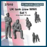 FC★MODEL[FC37010]1/35 WWII イギリス 戦車兵セット＃1(2体入)